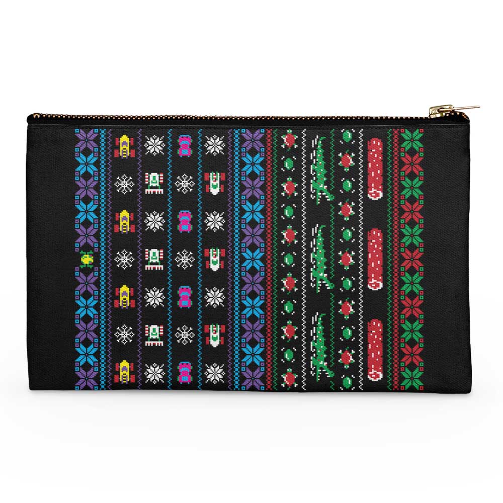 Merry Frogmas - Accessory Pouch