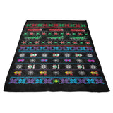 Merry Frogmas - Fleece Blanket