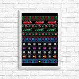 Merry Frogmas - Posters & Prints