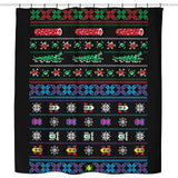 Merry Frogmas - Shower Curtain