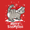 Merry Kiss My Cat - Wall Tapestry