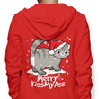 Merry Kiss My Cat - Hoodie