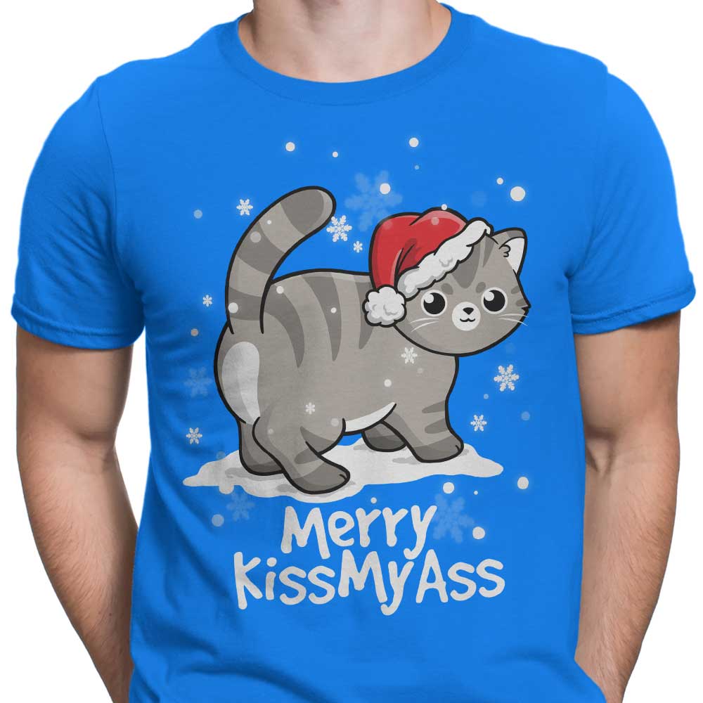 Merry Kiss My Cat - Men's Apparel
