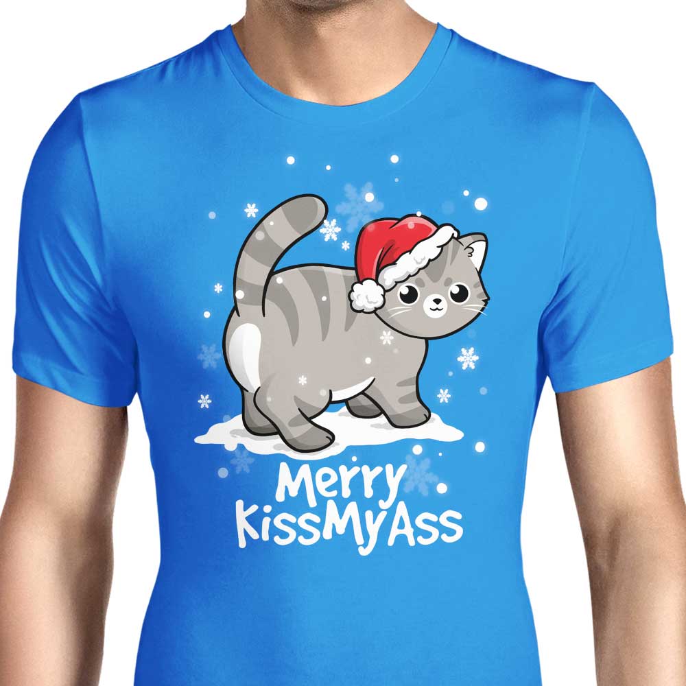 Merry Kiss My Cat - Men's Apparel