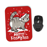 Merry Kiss My Cat - Mousepad