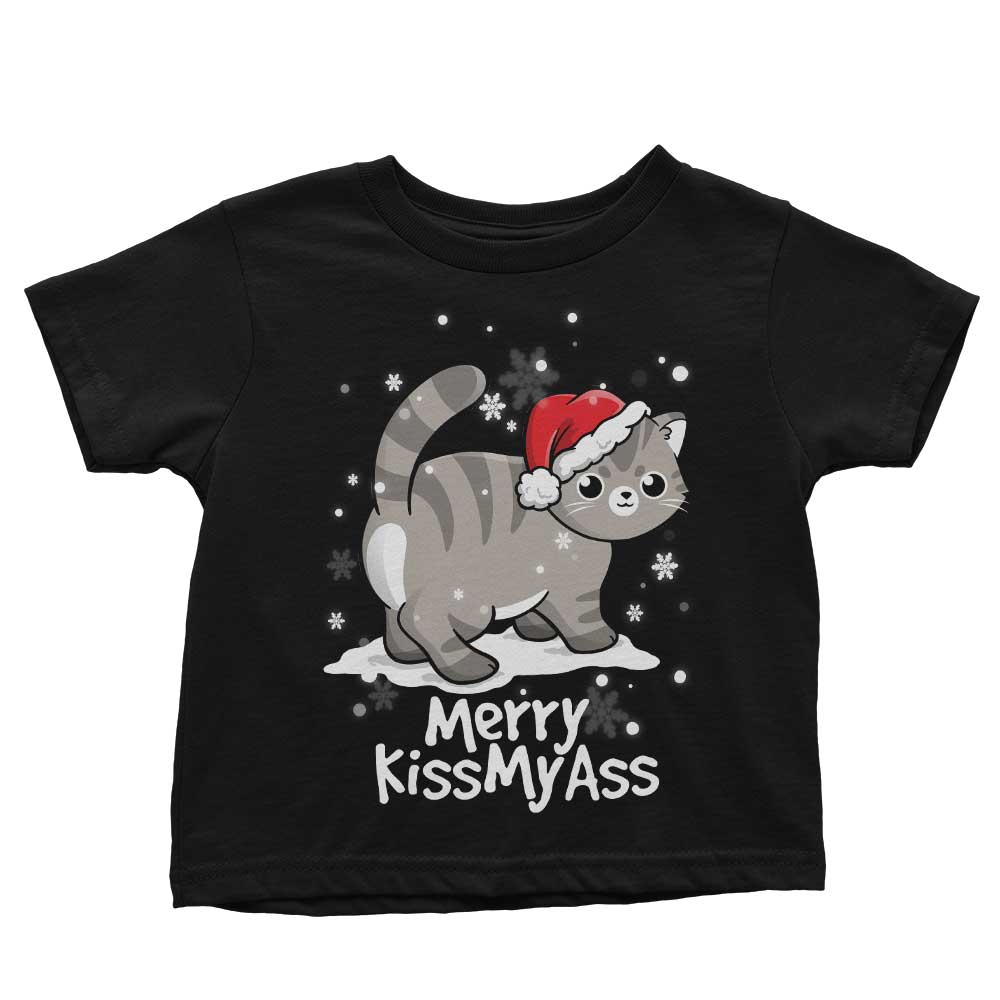 Merry Kiss My Cat - Youth Apparel
