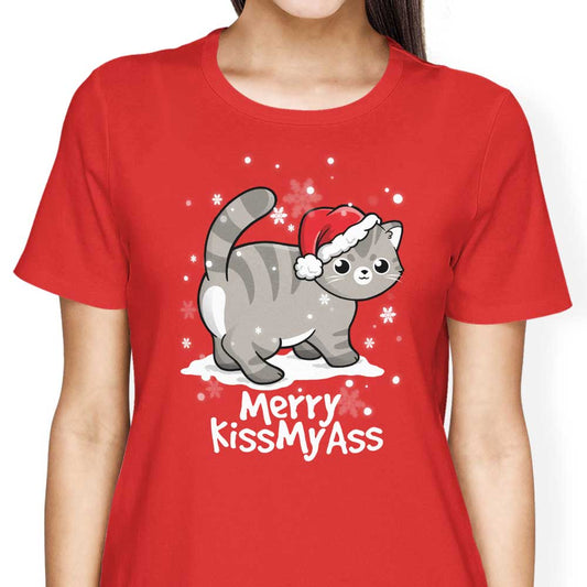 Merry Kiss My Cat - Women's Apparel