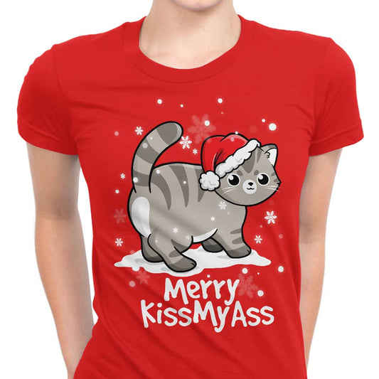 Merry Kiss My Cat - Women's Apparel
