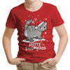 Merry Kiss My Cat - Youth Apparel