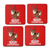 Merry Kiss My Deer - Coasters