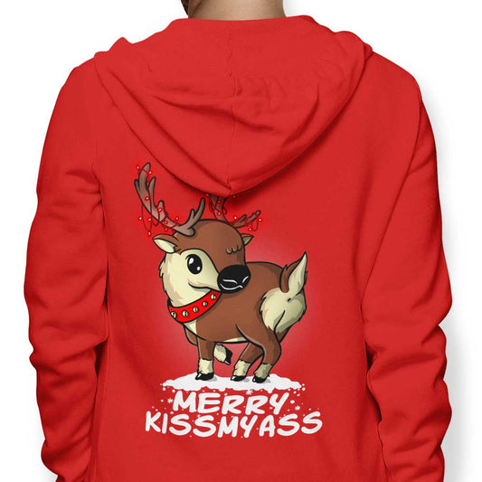 Merry Kiss My Deer - Hoodie