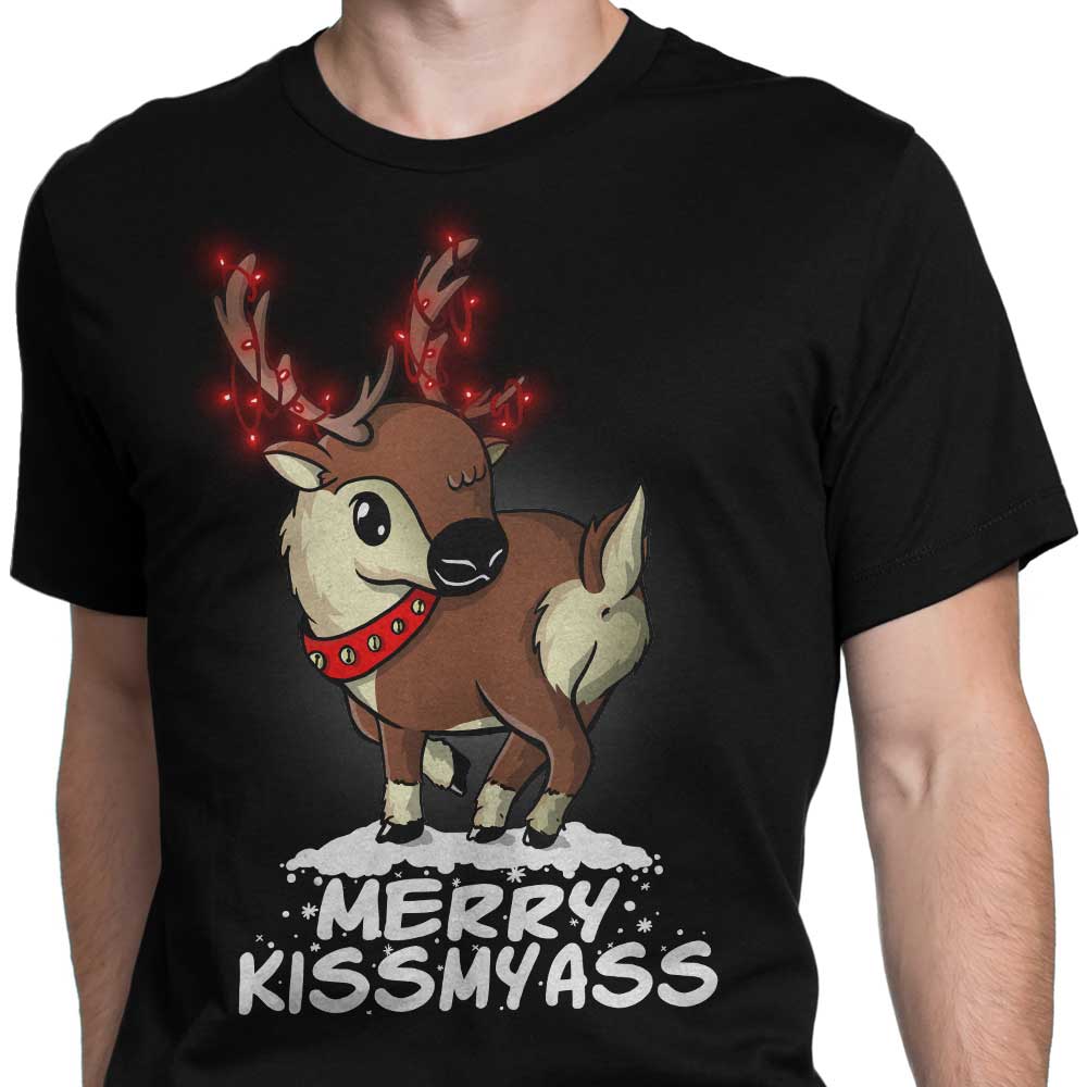 Merry Kiss My Deer - Men's Apparel