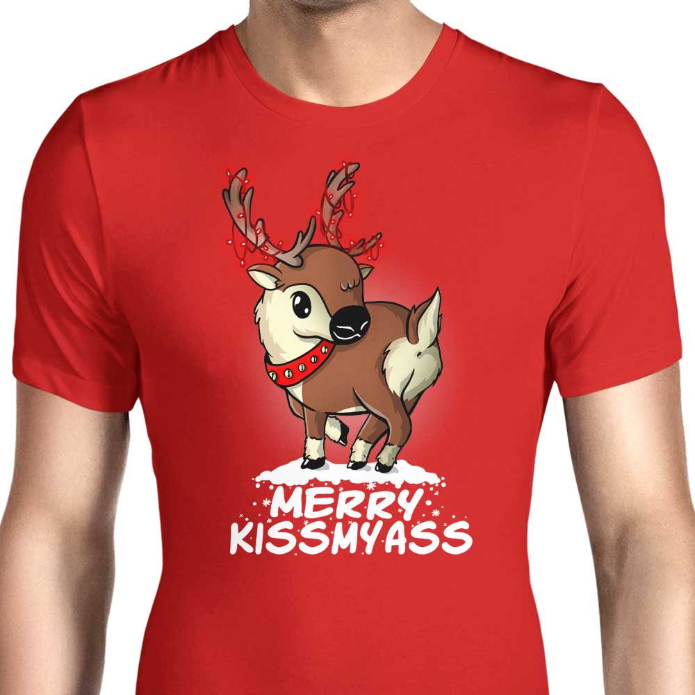 Merry Kiss My Deer - Men's Apparel