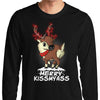 Merry Kiss My Deer - Long Sleeve T-Shirt