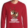 Merry Kiss My Deer - Long Sleeve T-Shirt
