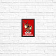 Merry Kiss My Deer - Posters & Prints