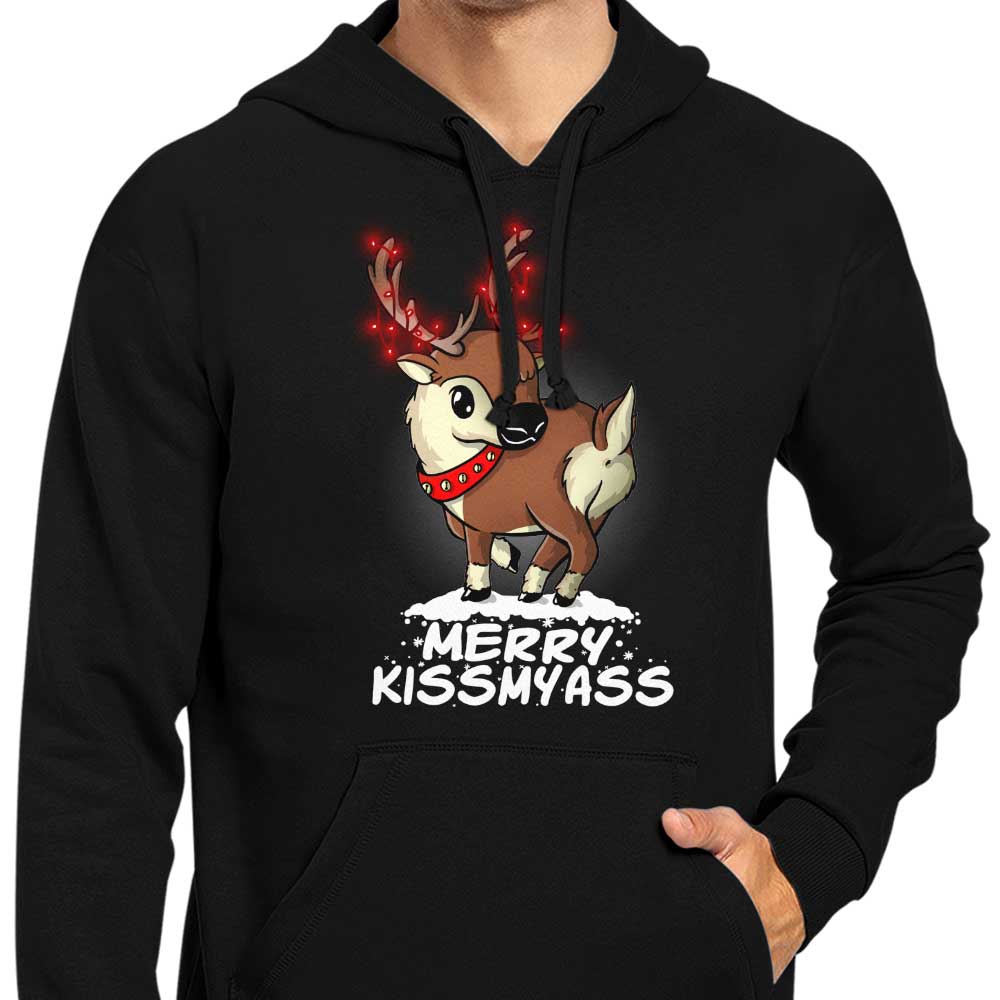 Merry Kiss My Deer - Hoodie
