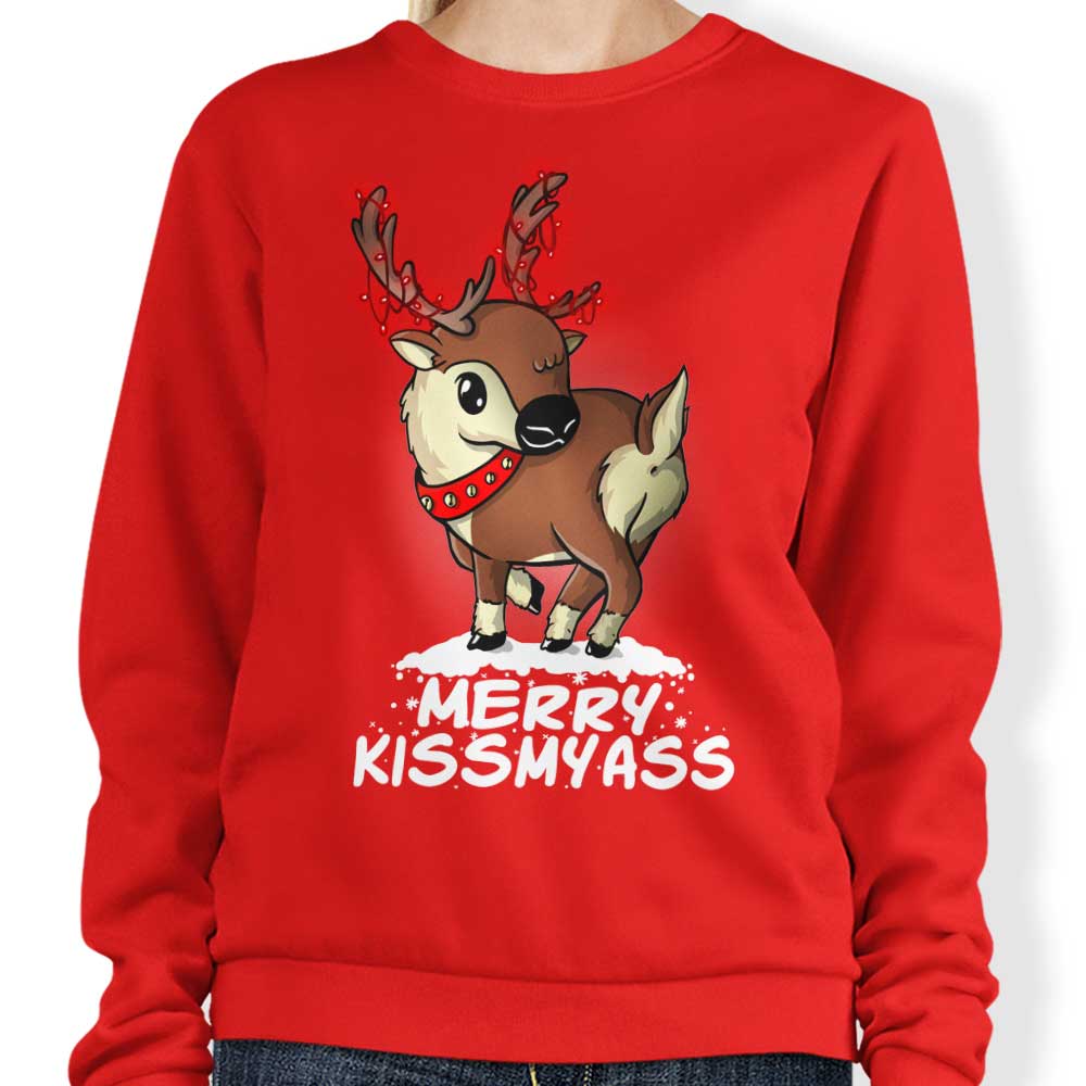 Merry Kiss My Deer - Sweatshirt