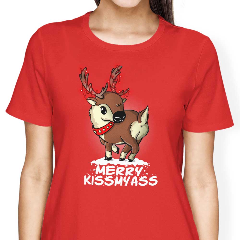 Merry Kiss My Deer - Women's Apparel