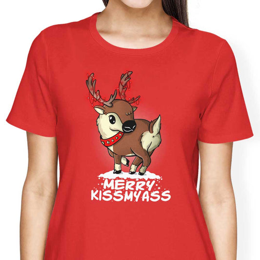 Merry Kiss My Deer - Women's Apparel