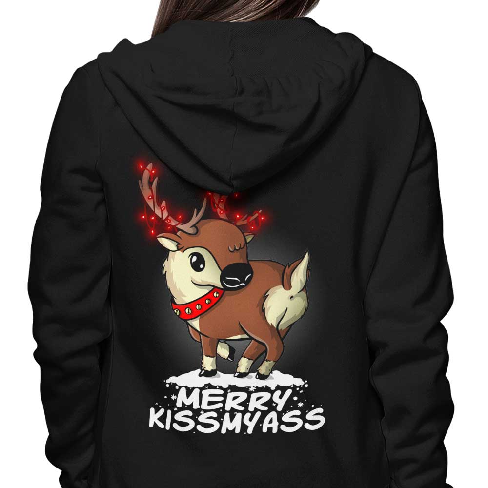 Merry Kiss My Deer - Hoodie
