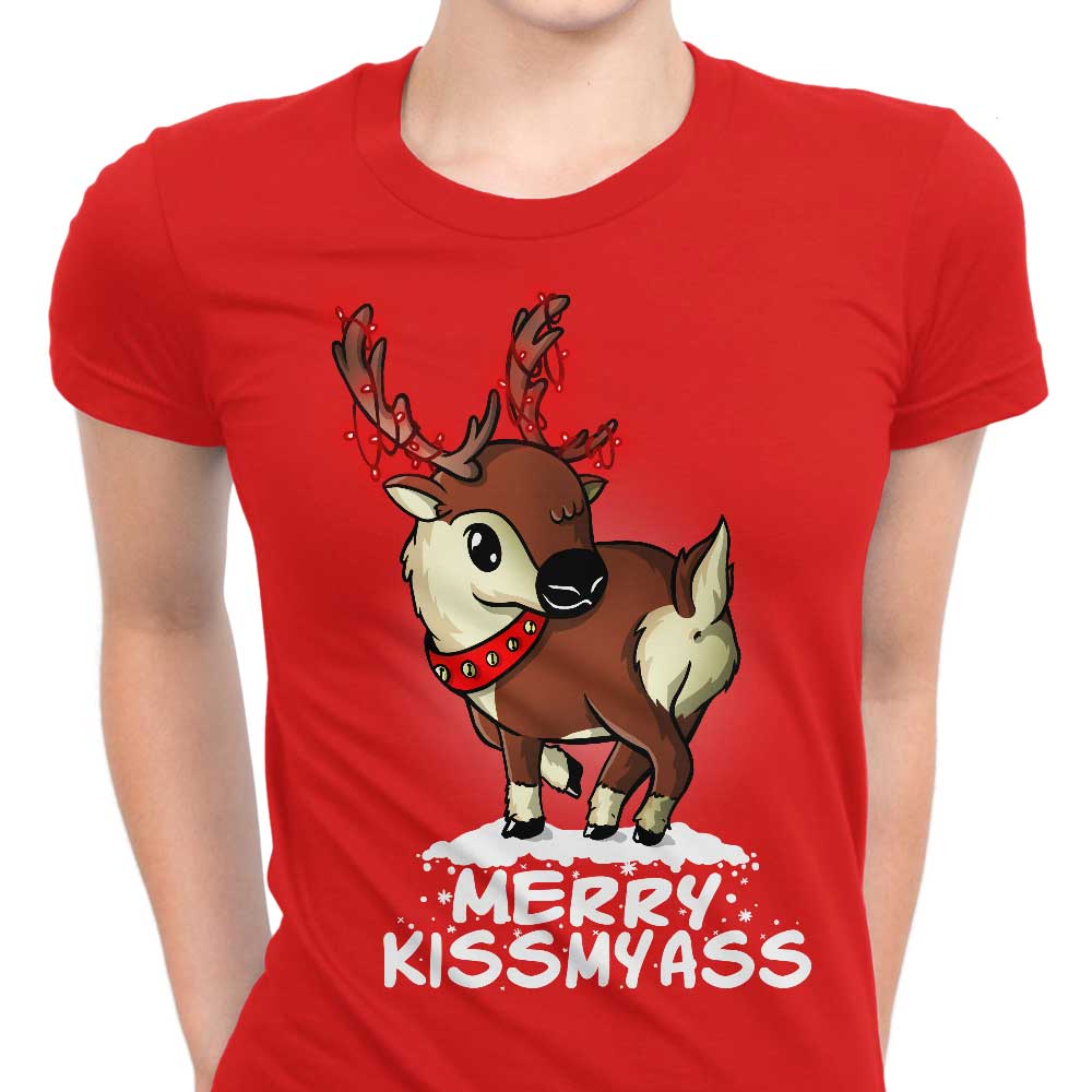 Merry Kiss My Deer - Women's Apparel