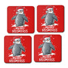 Merry Kiss My Penguin - Coasters