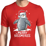Merry Kiss My Penguin - Men's Apparel