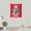 Merry Kiss My Penguin - Wall Tapestry