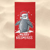 Merry Kiss My Penguin - Towel