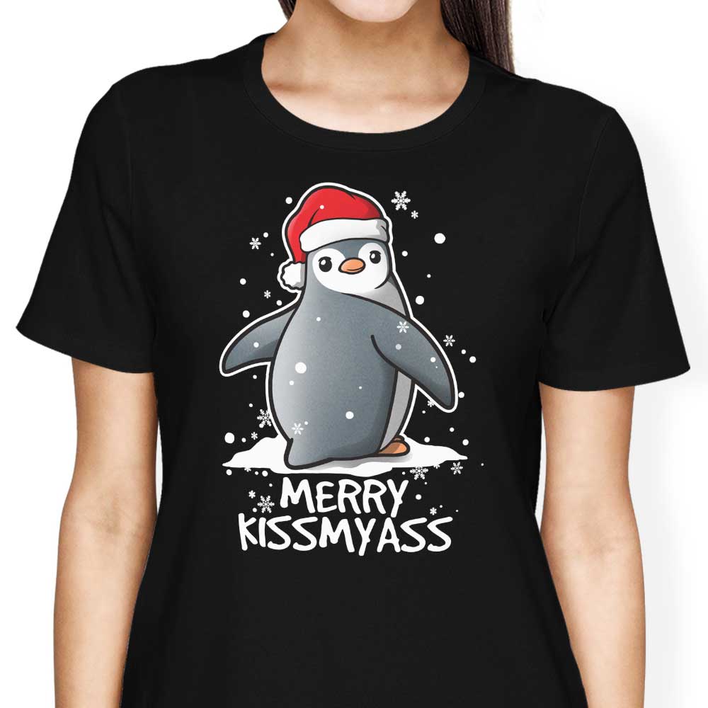 Merry Kiss My Penguin - Women's Apparel