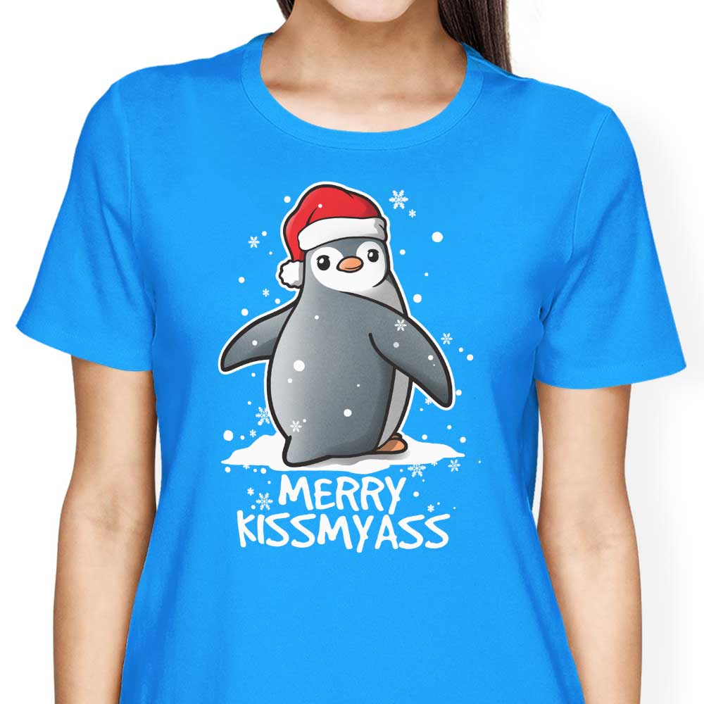 Merry Kiss My Penguin - Women's Apparel