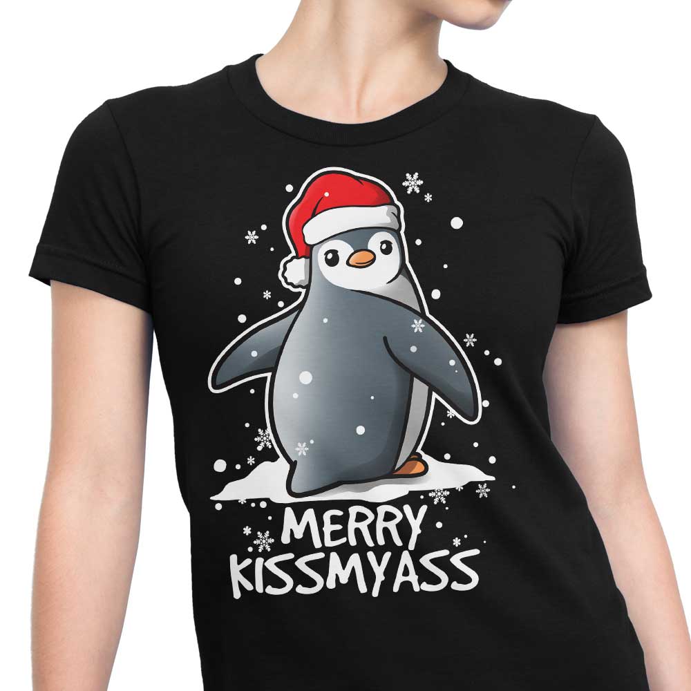 Merry Kiss My Penguin - Women's Apparel