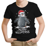 Merry Kiss My Penguin - Youth Apparel