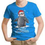 Merry Kiss My Penguin - Youth Apparel