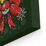 Merry Pika Christmas - Canvas Print