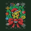 Merry Pika Christmas - Wall Tapestry