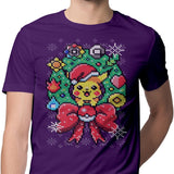 Merry Pika Christmas - Men's Apparel
