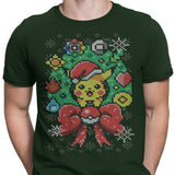 Merry Pika Christmas - Men's Apparel