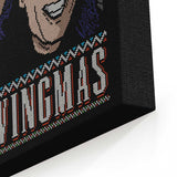 Merry Schwingmas - Canvas Print