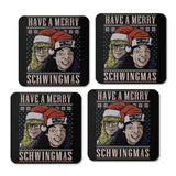 Merry Schwingmas - Coasters