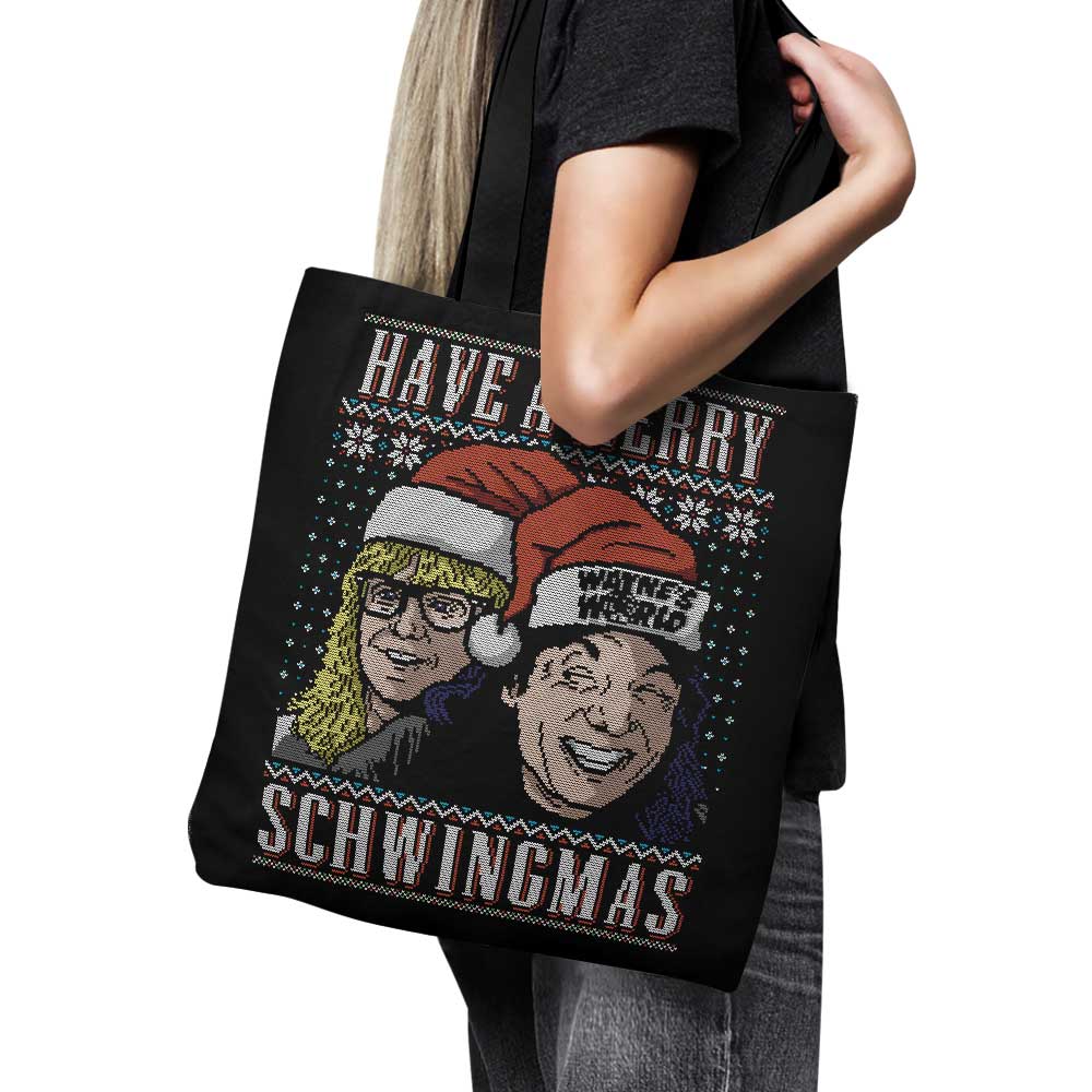 Merry Schwingmas - Tote Bag