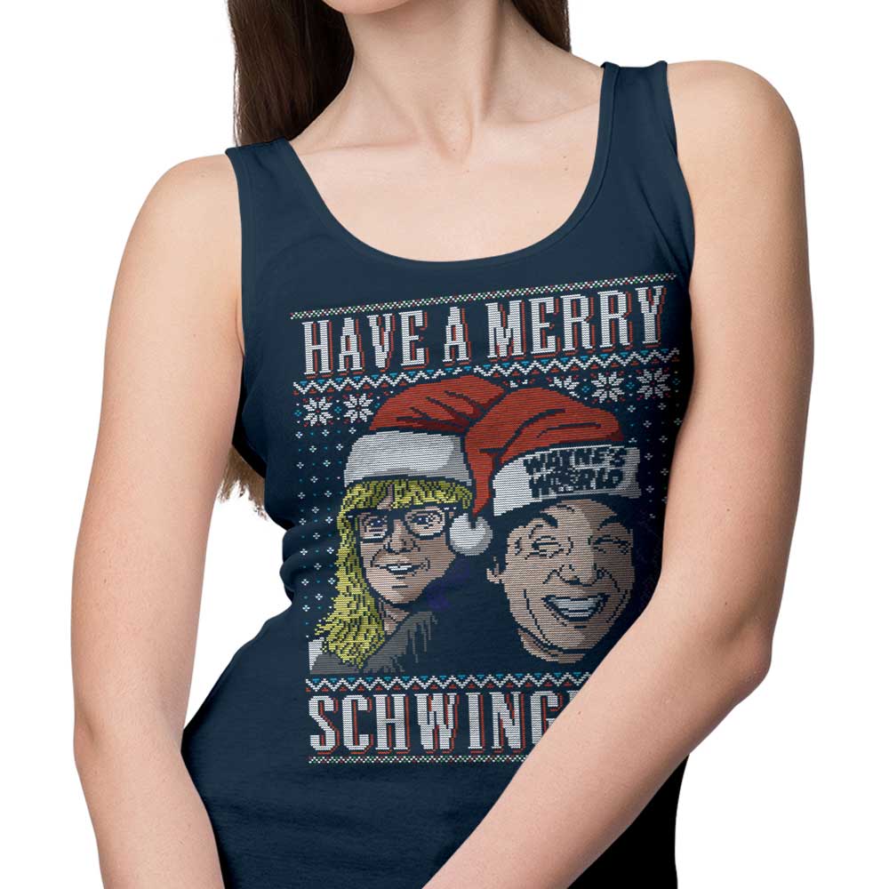 Merry Schwingmas - Tank Top
