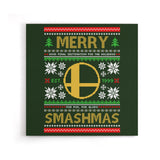 Merry Smashmas - Canvas Print