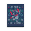 Merry Stitchmas - Canvas Print