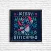 Merry Stitchmas - Posters & Prints