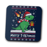Merry T-Rexmas - Coasters