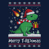 Merry T-Rexmas - Wall Tapestry