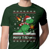 Merry T-Rexmas - Men's Apparel