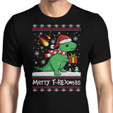 Merry T-Rexmas - Men's Apparel